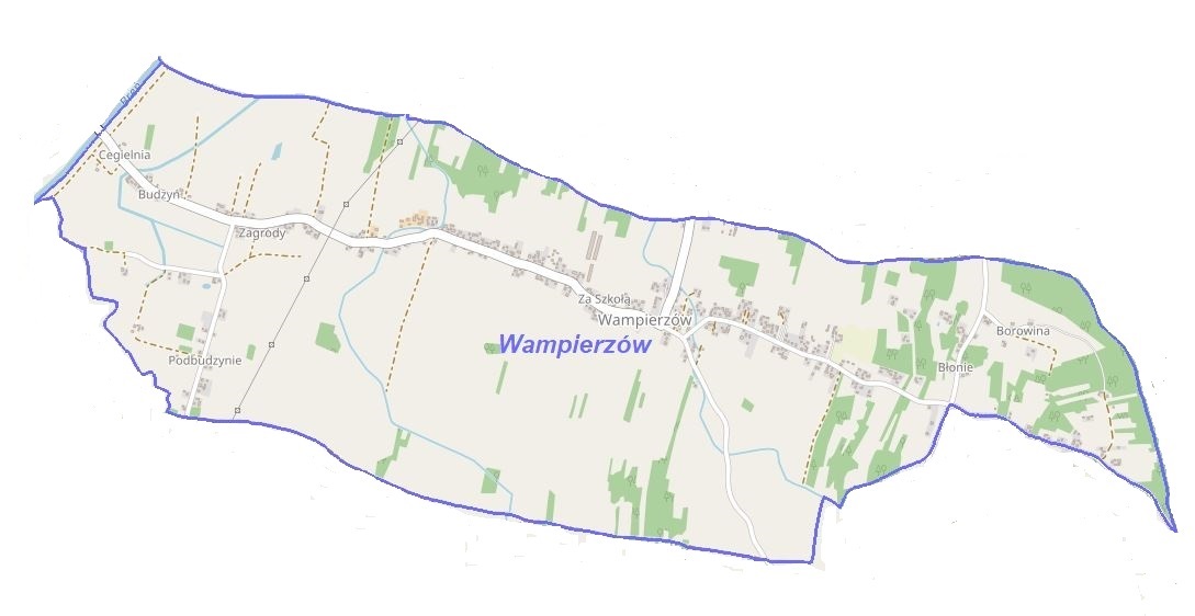 Mapa Wampierzowa